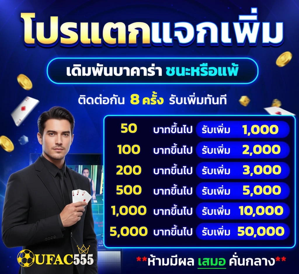 ufac555 ฝาก 1 บาท